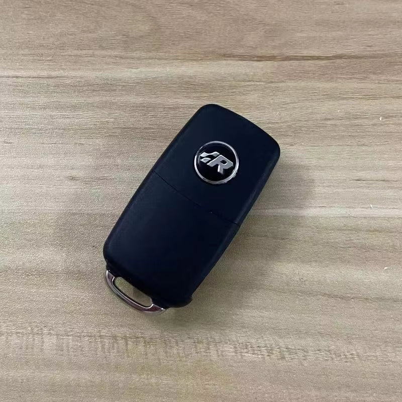 14MM Car Key Stickers Auto Control Keychain Emblem Accessories for VW Rline GTI R Polo Golf Passat Magotan Tiguan GTD