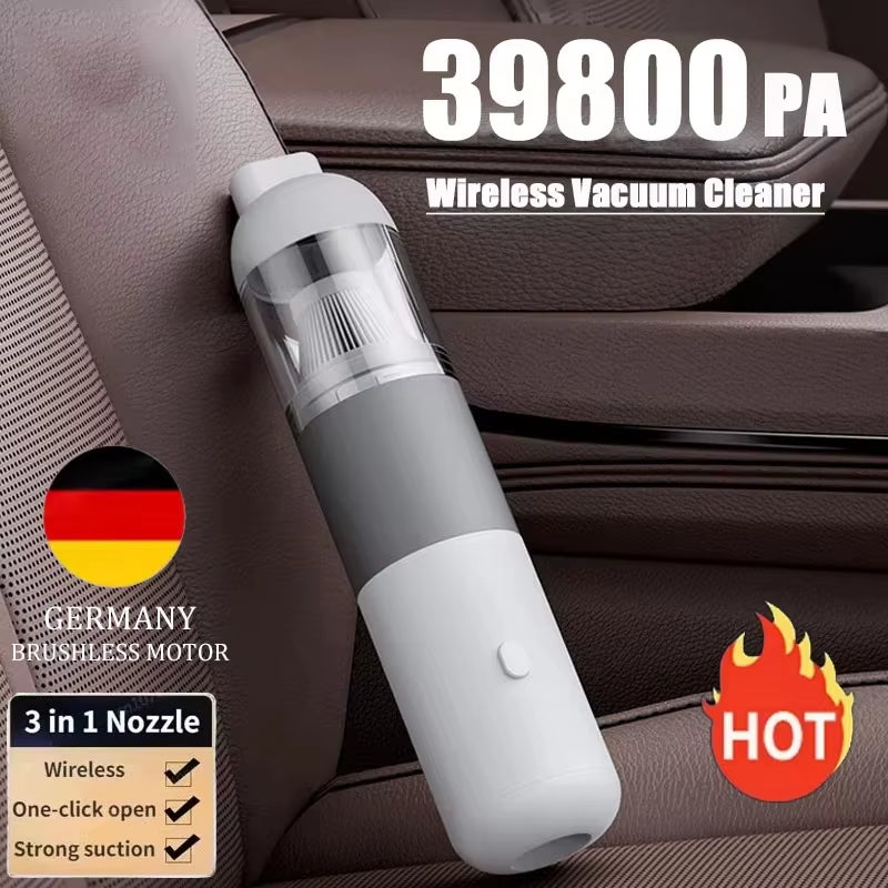 Wireless Car Vacuum Cleaner New 3-In-1 Automobile Vacuum Cleaner Portable Robot Vacuum Cleaner Mini Handheld Dust Catcher