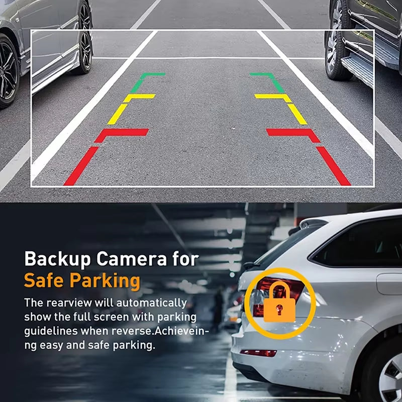 3 Channel Dash Cam for Cars 1080P Car Camera WIFI Video Recorder Front inside Rear View Camera Car DVR Black Box Car Assecories