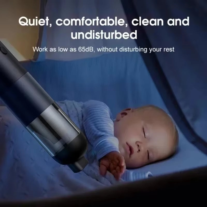 Wireless Car Vacuum Cleaner New 3-In-1 Automobile Vacuum Cleaner Portable Robot Vacuum Cleaner Mini Handheld Dust Catcher