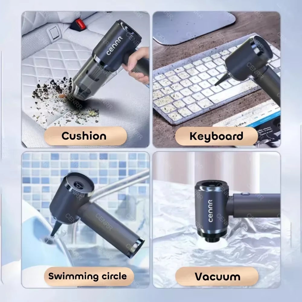 210000PA Car Vacuum Cleaner Mini Wireless Handheld Portable Vacuum Cleaner Strong Suction Vacuum Cleaner Cleaning Machine