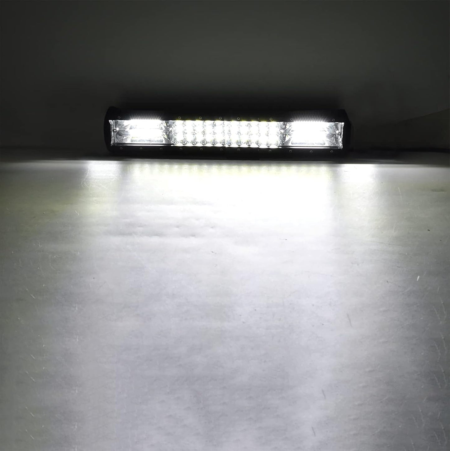 Barre Lumineuse LED, 38 Cm 15 Pouces 216W Spot Et Inondation Combinée Barre De LED Pour Offroad Véhicules 4X4 Camion Tracteur SUV
