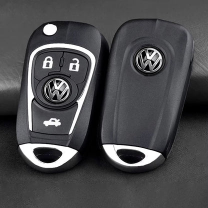 14MM Car Key Stickers Auto Control Keychain Emblem Accessories for  VW Rline GTI R Polo Golf Passat Magotan Tiguan GTD