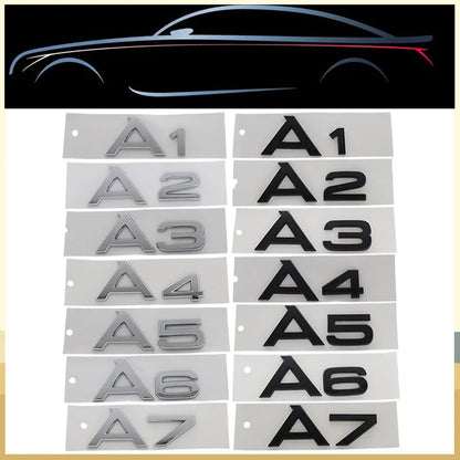 BADGE AUDI A1-A7