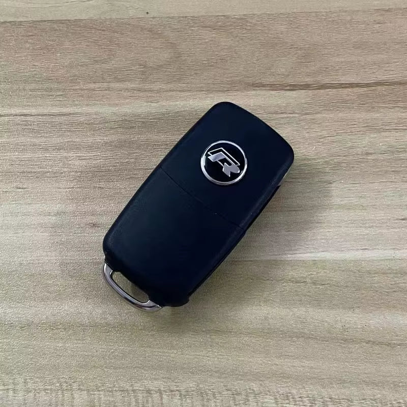 14MM Car Key Stickers Auto Control Keychain Emblem Accessories for  VW Rline GTI R Polo Golf Passat Magotan Tiguan GTD