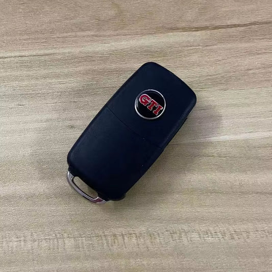14MM Car Key Stickers Auto Control Keychain Emblem Accessories for  VW Rline GTI R Polo Golf Passat Magotan Tiguan GTD